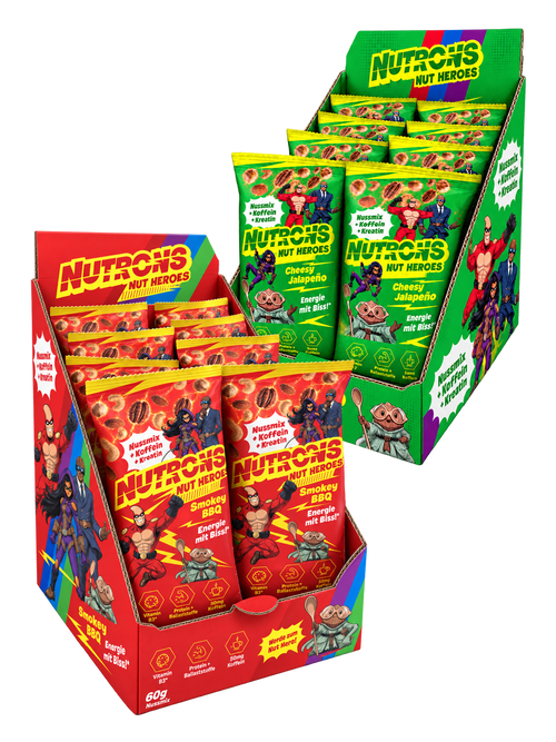 Nutrons Double Box mit zwei Energyboxen à 12 Energypacks