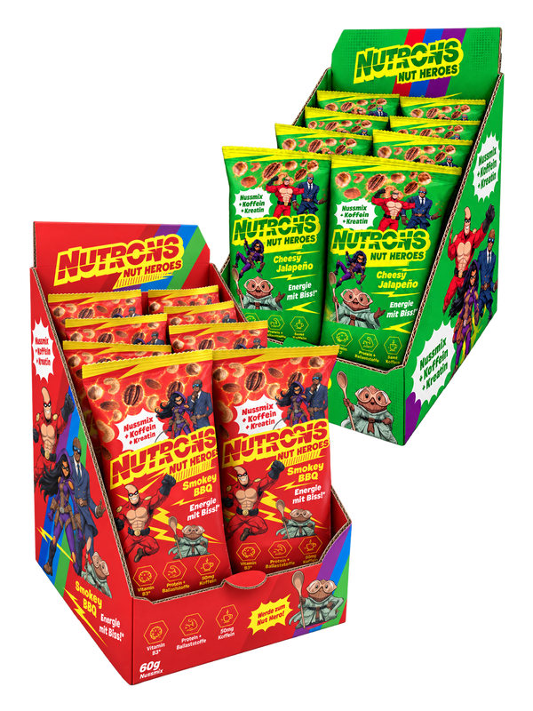 Nutrons Double Box mit zwei Energyboxen à 12 Energypacks